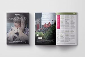 Shetland Wool Week brochure